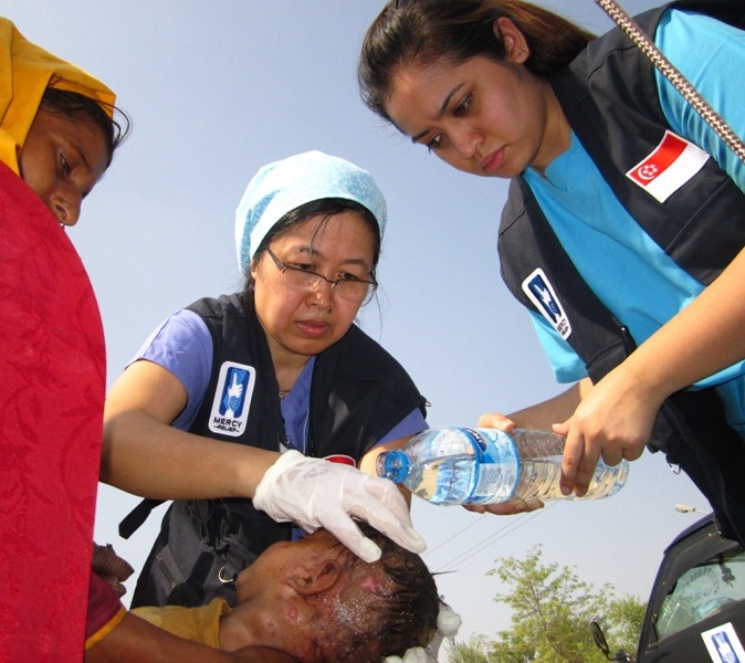 Mercy Relief – Singhealth Medical Relief Mission Enters Second Phase Amidst Second Displacement of Sukkur Locals