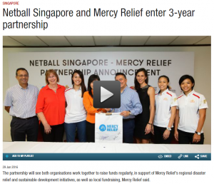 cna-2016-06-29-netball-singapore-and-mercy-relief-enter-3-year-partnership