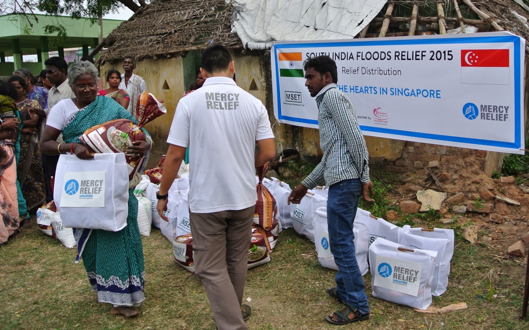 Mercy Relief’s ongoing relief assistance in South India to benefit another 305 families in flood-hit rural villages