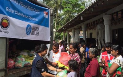 Mercy Relief responds to Sri Lanka floods with first phase of emergency relief distribution