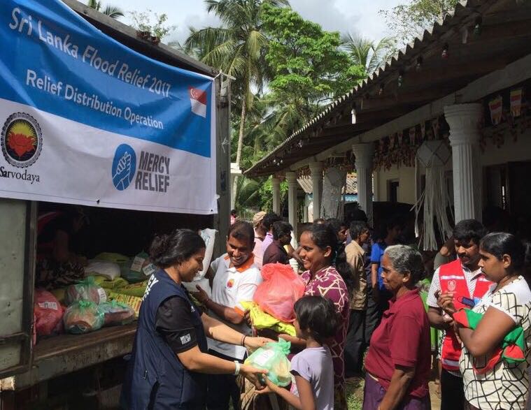 Mercy Relief responds to Sri Lanka floods with first phase of emergency relief distribution
