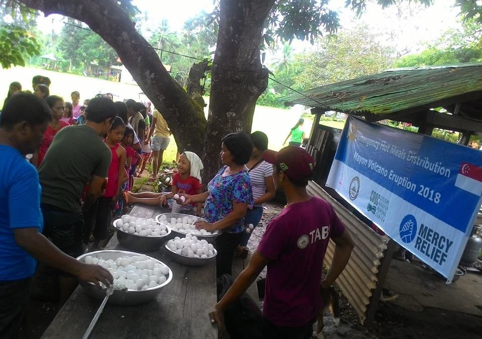 Mercy Relief continues to provide aid to stricken communities in the northern Philippines affected by the Mount Mayon eruption