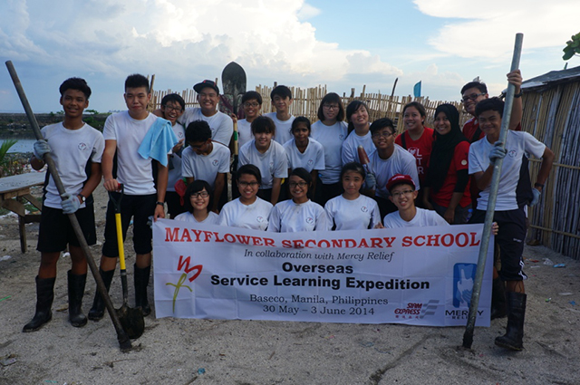 Young Volunteers contribute to development projects in The Philippines