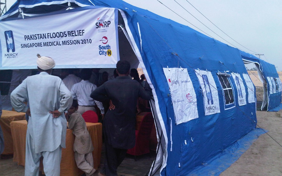 Mercy Relief – SingHealth Team sets up Singapore Field Medical Centre in Sukkur